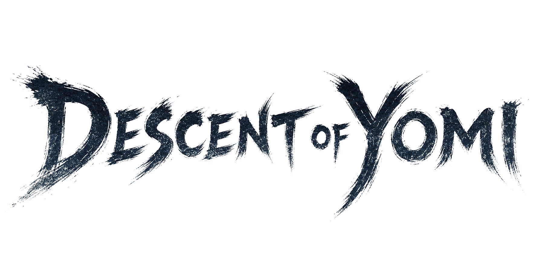 Descent of Yomi ロゴ 墨色版